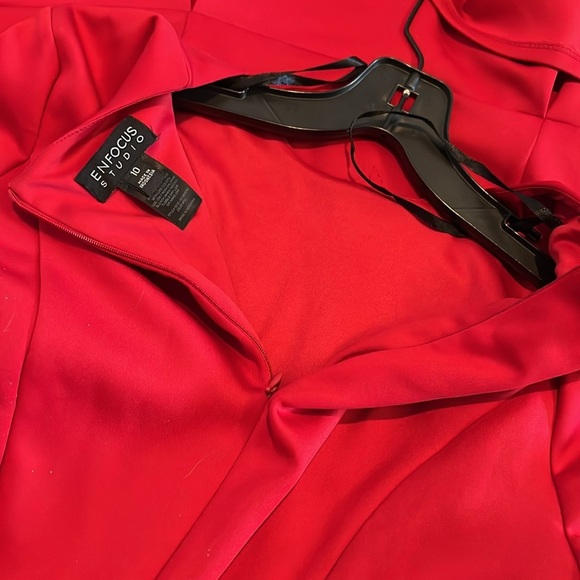 Enfocus studio red dress 10 - Picture 12 of 14